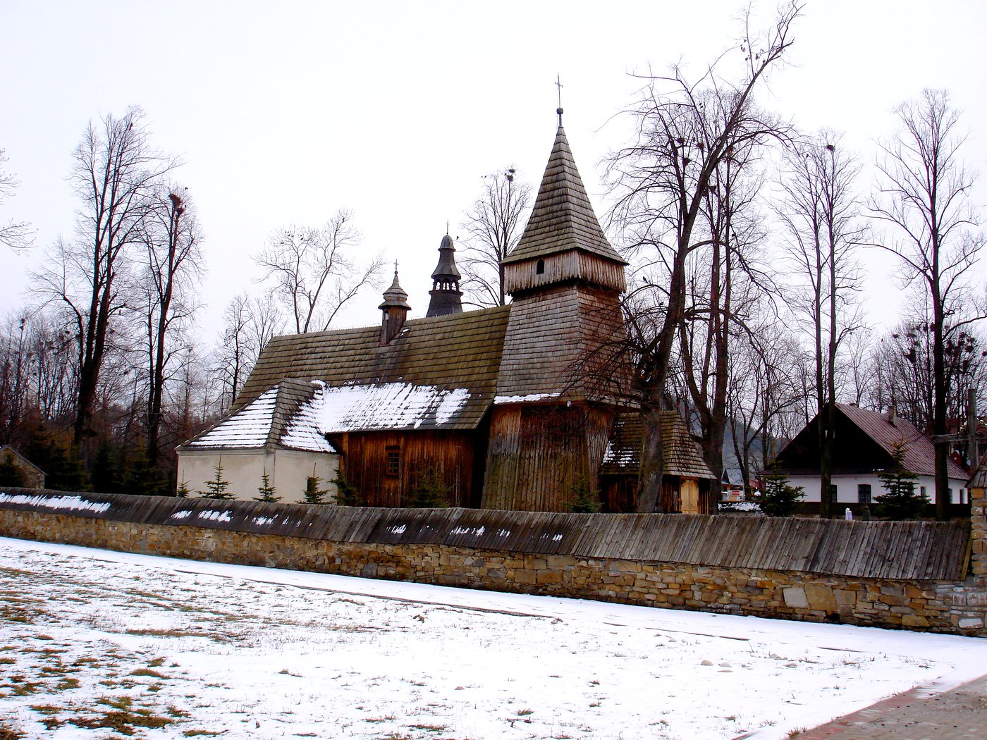 Willa Chramcówka zimą